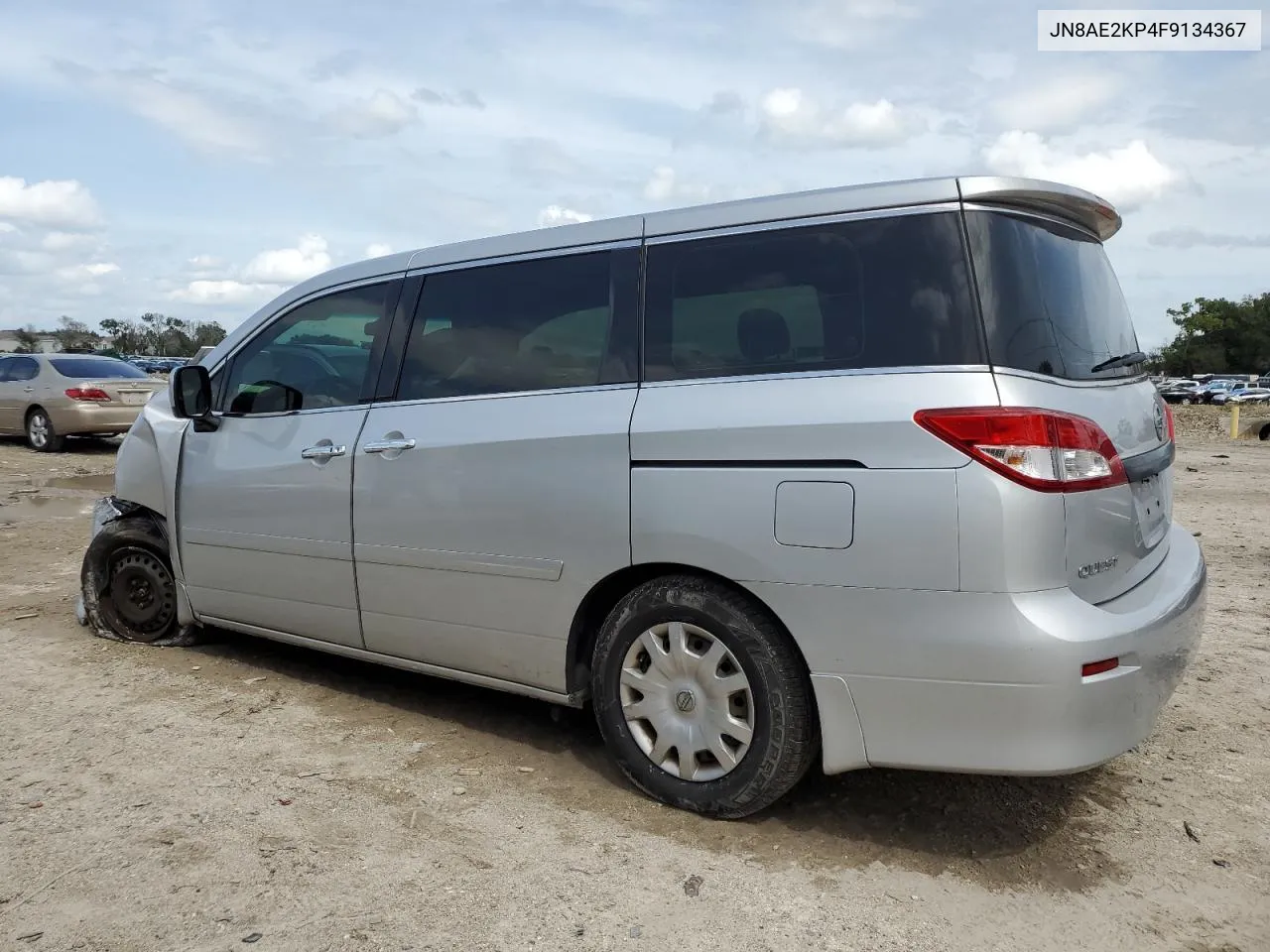 2015 Nissan Quest S VIN: JN8AE2KP4F9134367 Lot: 73304714