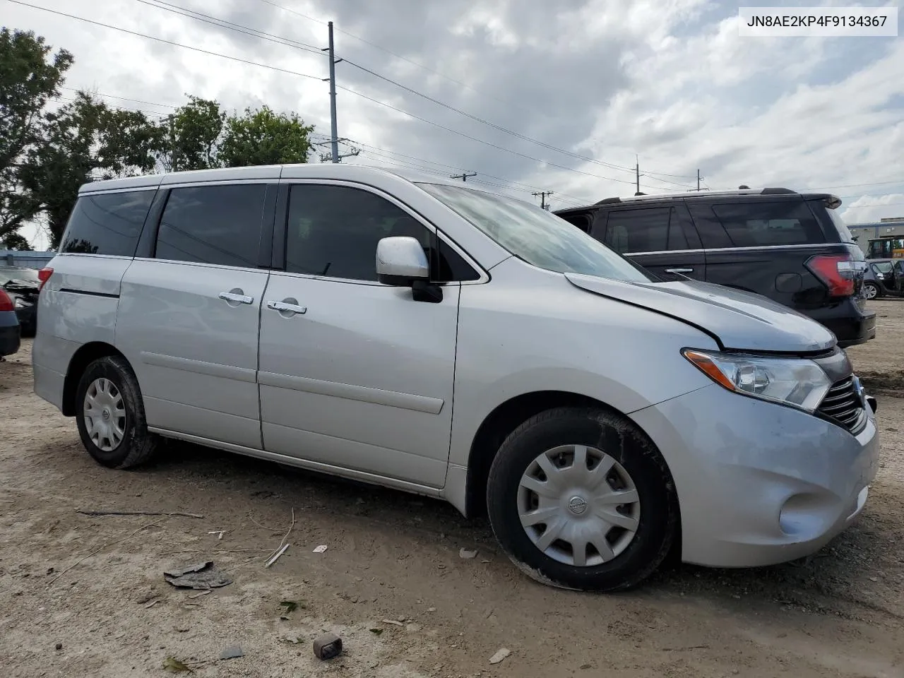 2015 Nissan Quest S VIN: JN8AE2KP4F9134367 Lot: 73304714