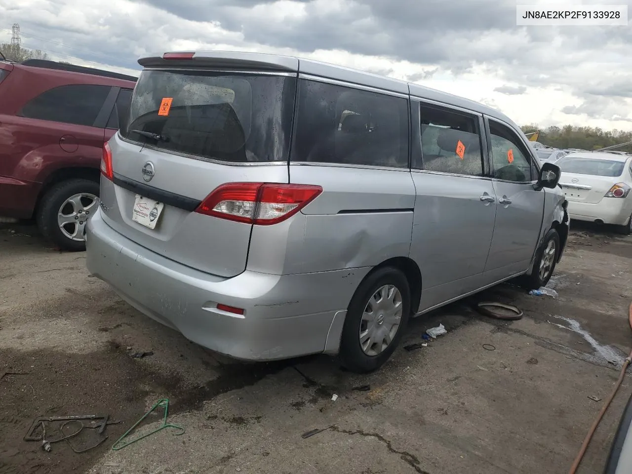 JN8AE2KP2F9133928 2015 Nissan Quest S