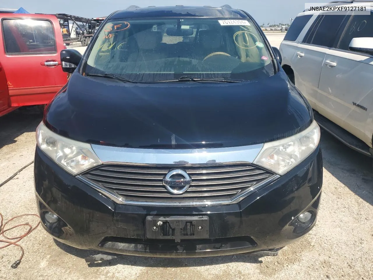 JN8AE2KPXF9127181 2015 Nissan Quest S