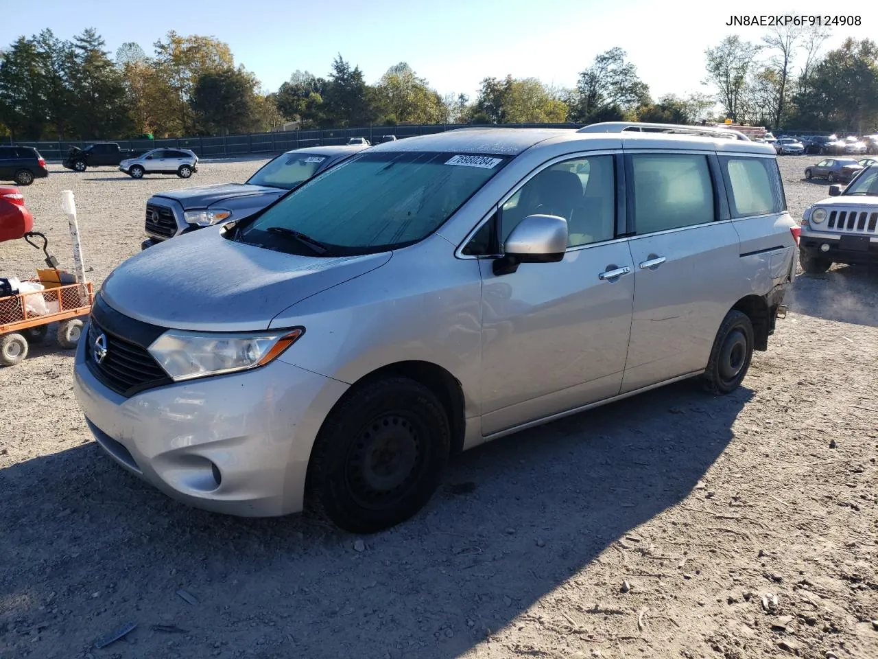 2015 Nissan Quest S VIN: JN8AE2KP6F9124908 Lot: 76980284