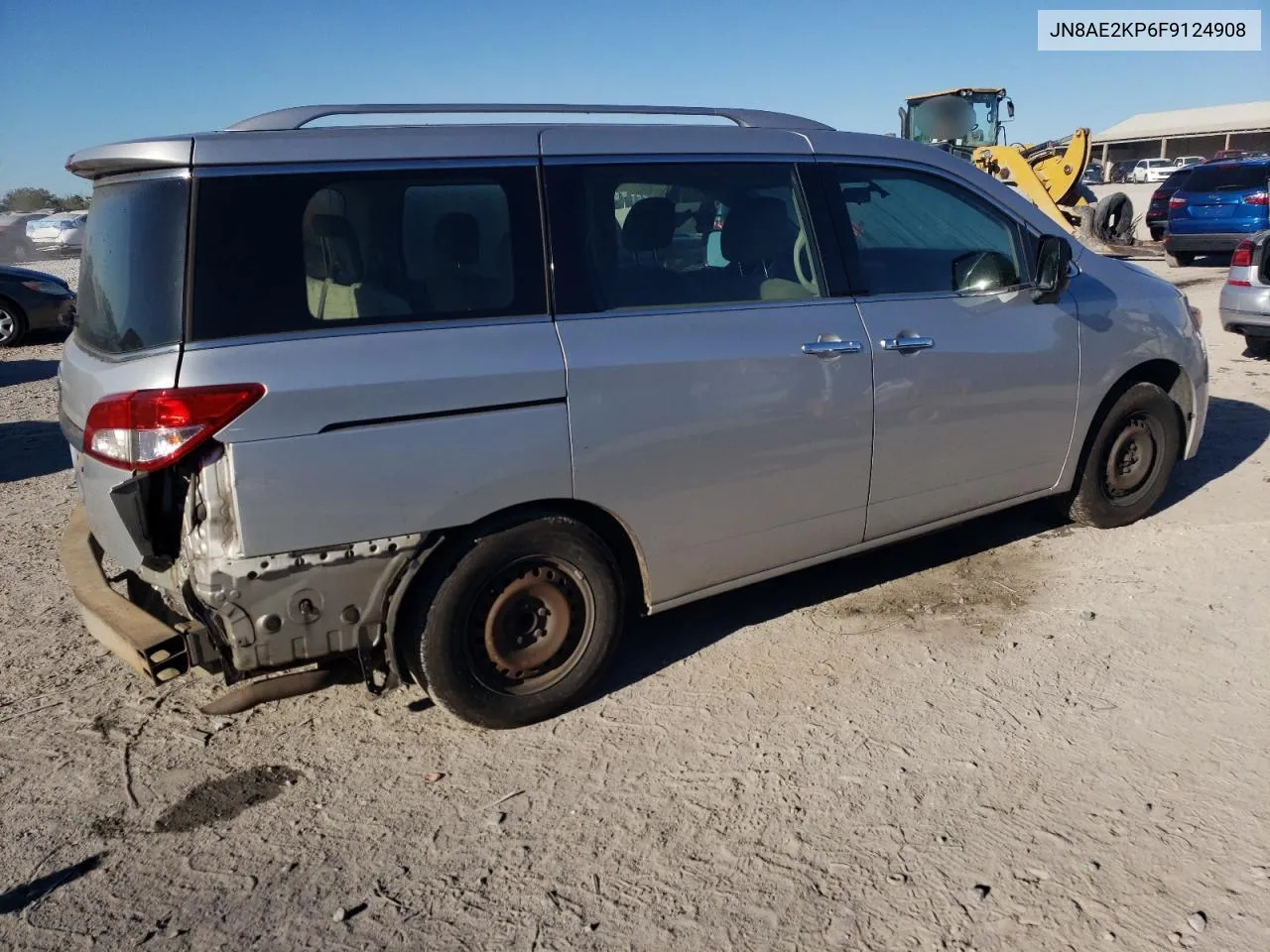 2015 Nissan Quest S VIN: JN8AE2KP6F9124908 Lot: 76980284