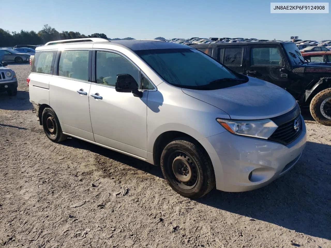 2015 Nissan Quest S VIN: JN8AE2KP6F9124908 Lot: 76980284