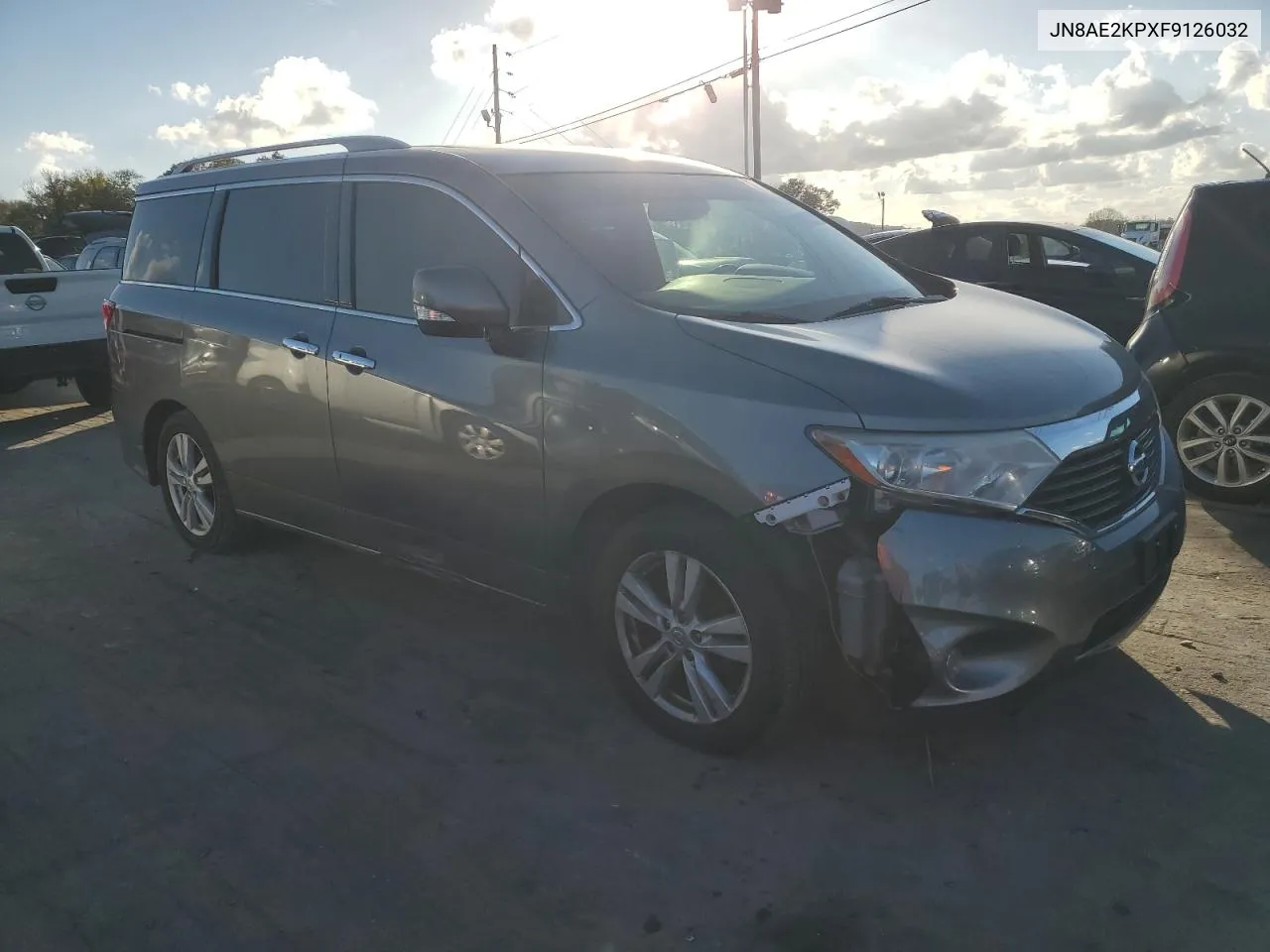 2015 Nissan Quest S VIN: JN8AE2KPXF9126032 Lot: 78738154