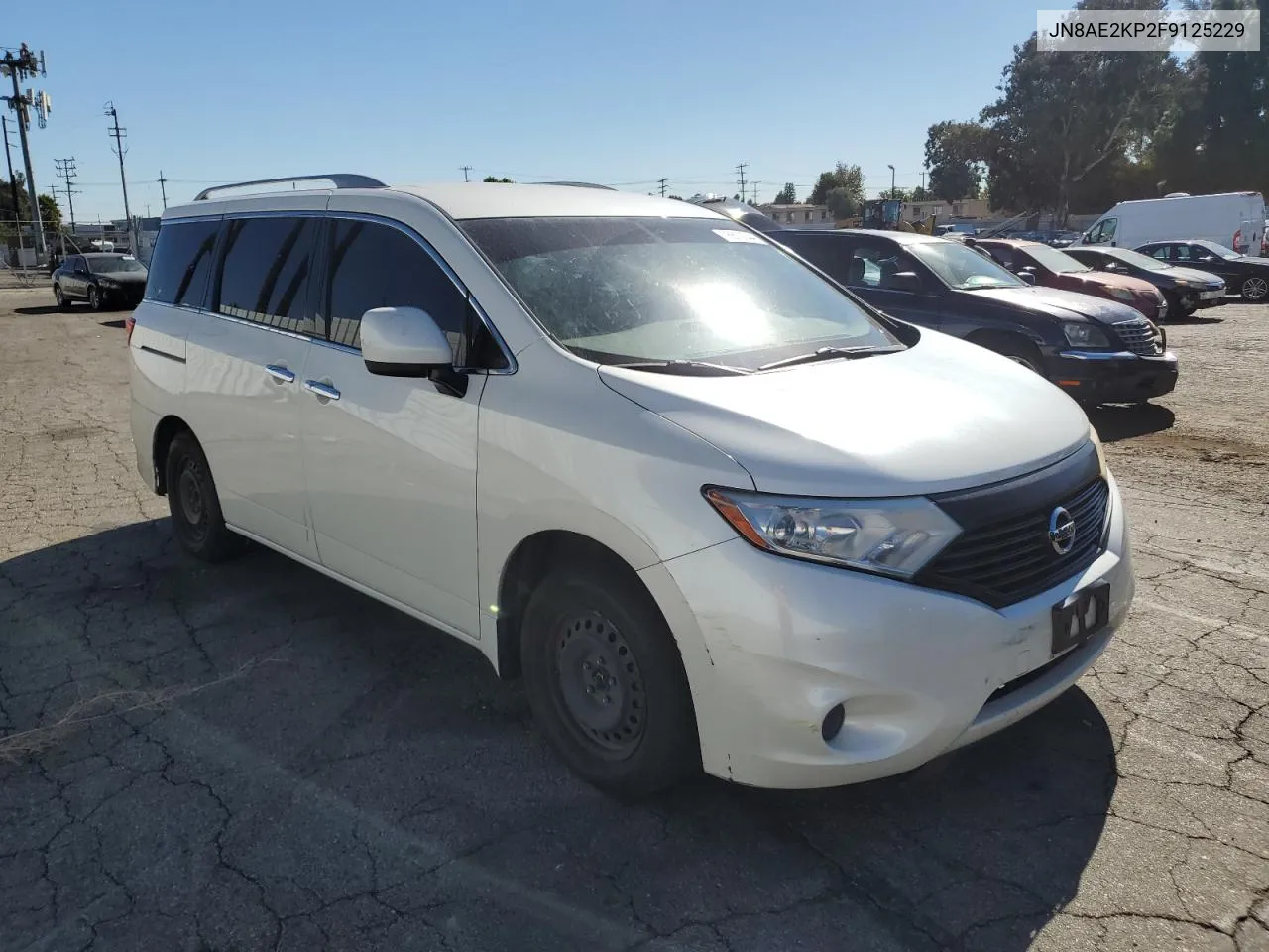 2015 Nissan Quest S VIN: JN8AE2KP2F9125229 Lot: 78812044