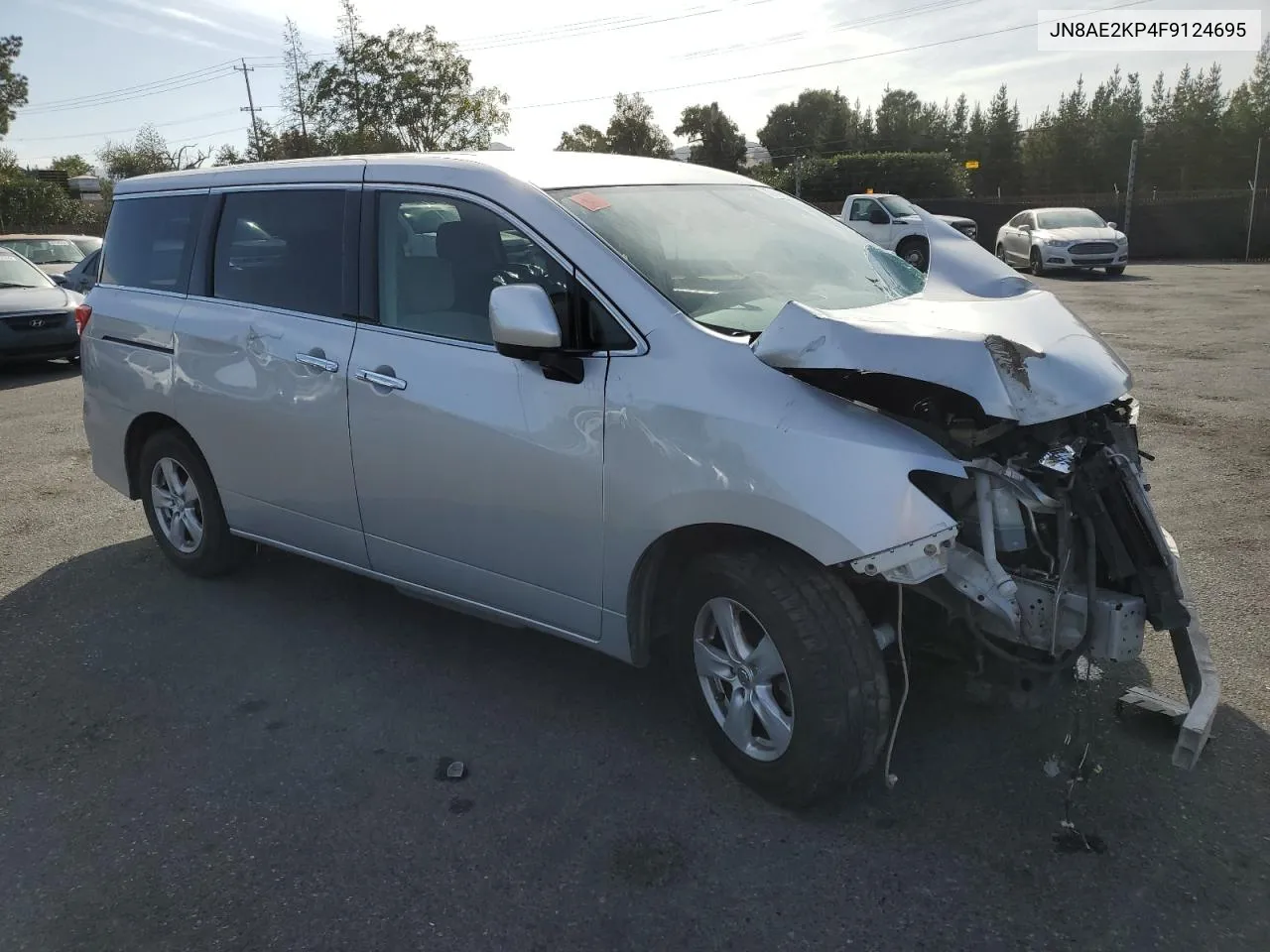 2015 Nissan Quest S VIN: JN8AE2KP4F9124695 Lot: 79149714