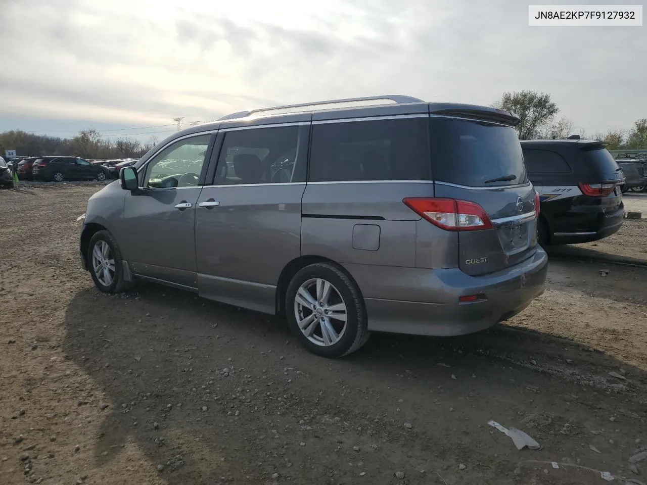 2015 Nissan Quest S VIN: JN8AE2KP7F9127932 Lot: 79274094