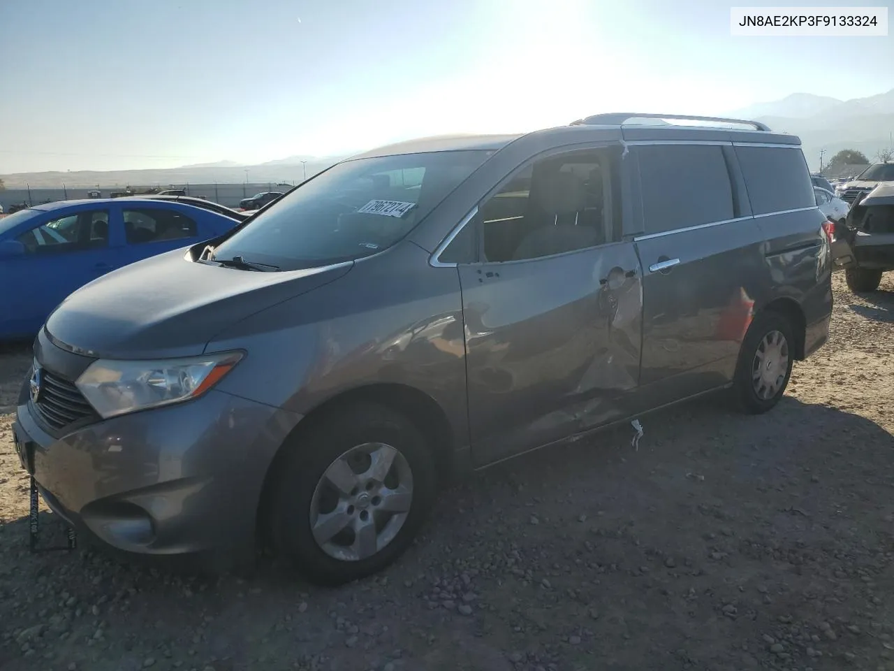 2015 Nissan Quest S VIN: JN8AE2KP3F9133324 Lot: 79672744