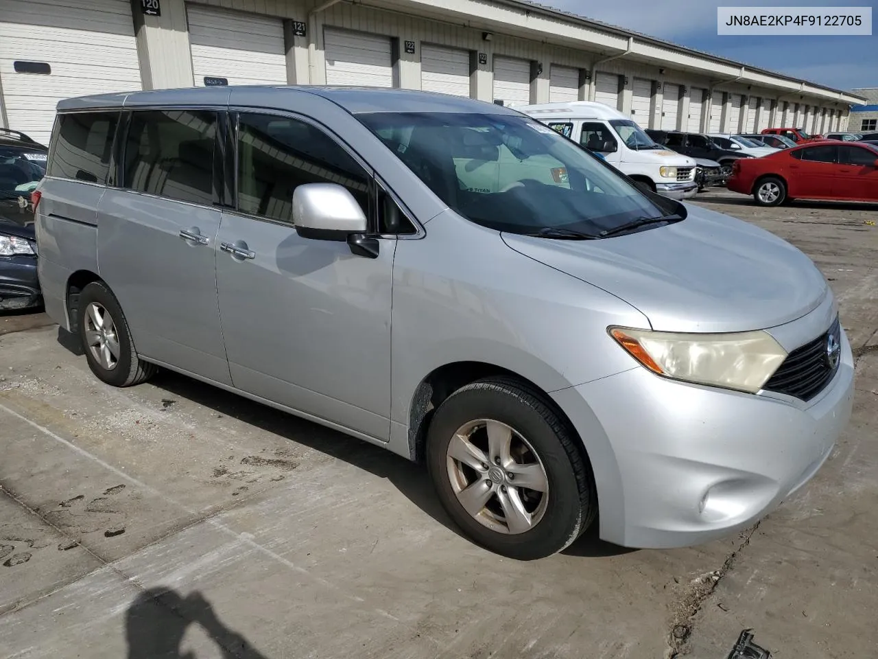 2015 Nissan Quest S VIN: JN8AE2KP4F9122705 Lot: 80071944