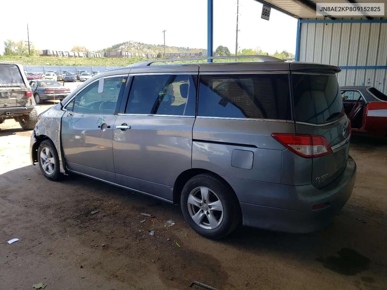 2016 Nissan Quest S VIN: JN8AE2KP8G9152825 Lot: 54634524