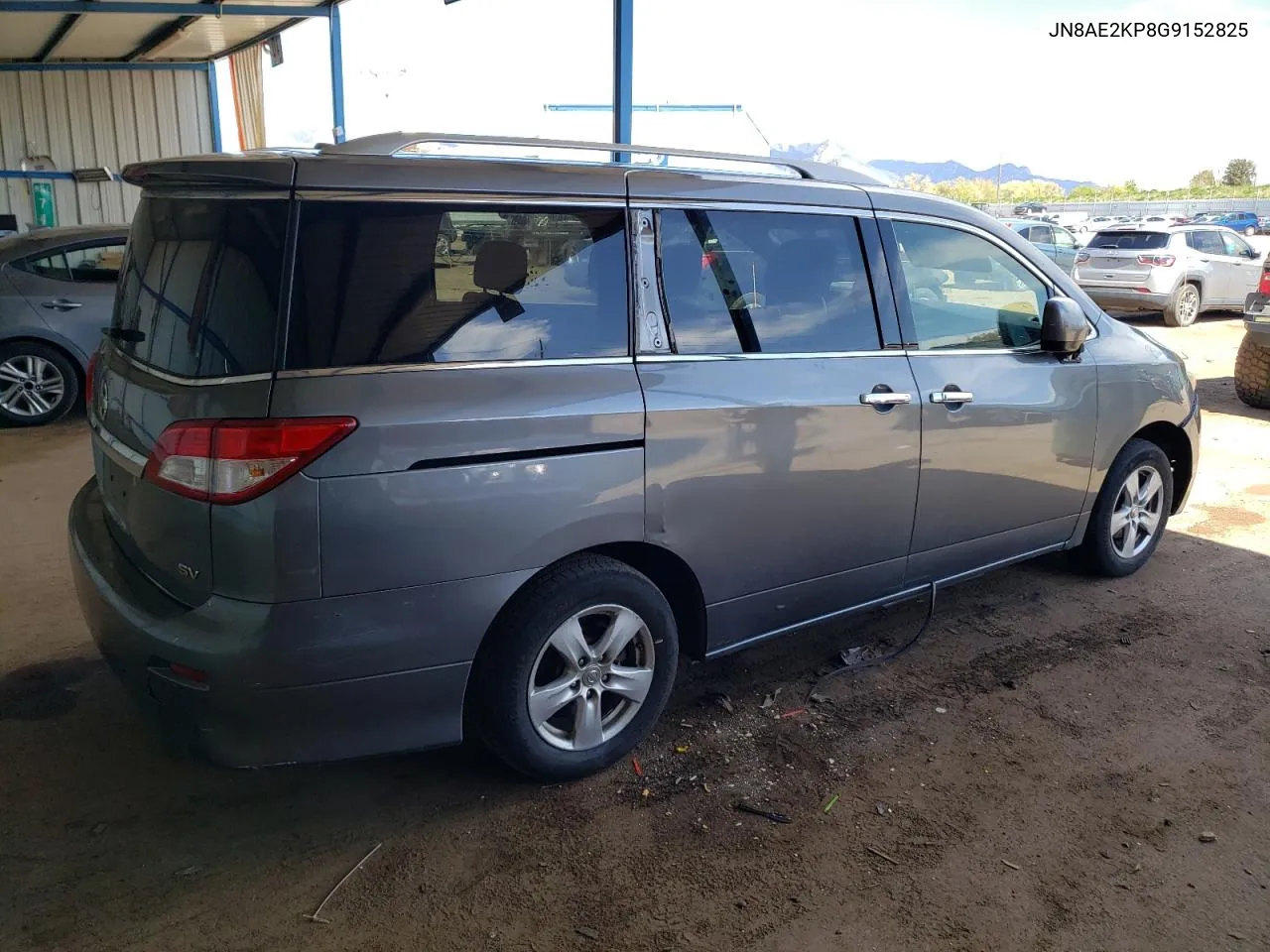 2016 Nissan Quest S VIN: JN8AE2KP8G9152825 Lot: 54634524