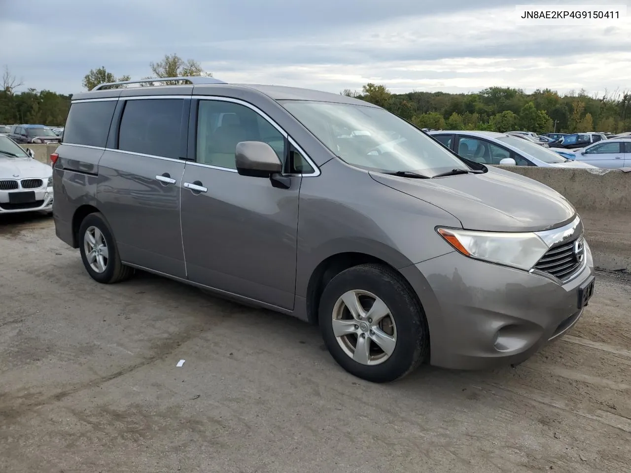 2016 Nissan Quest S VIN: JN8AE2KP4G9150411 Lot: 72543324