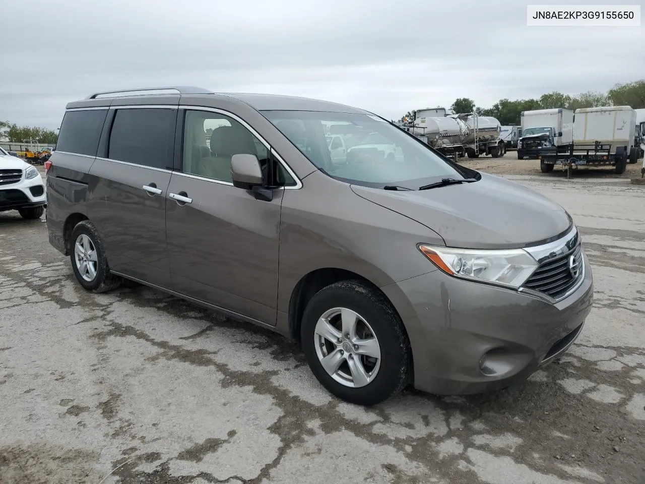 2016 Nissan Quest S VIN: JN8AE2KP3G9155650 Lot: 72788484