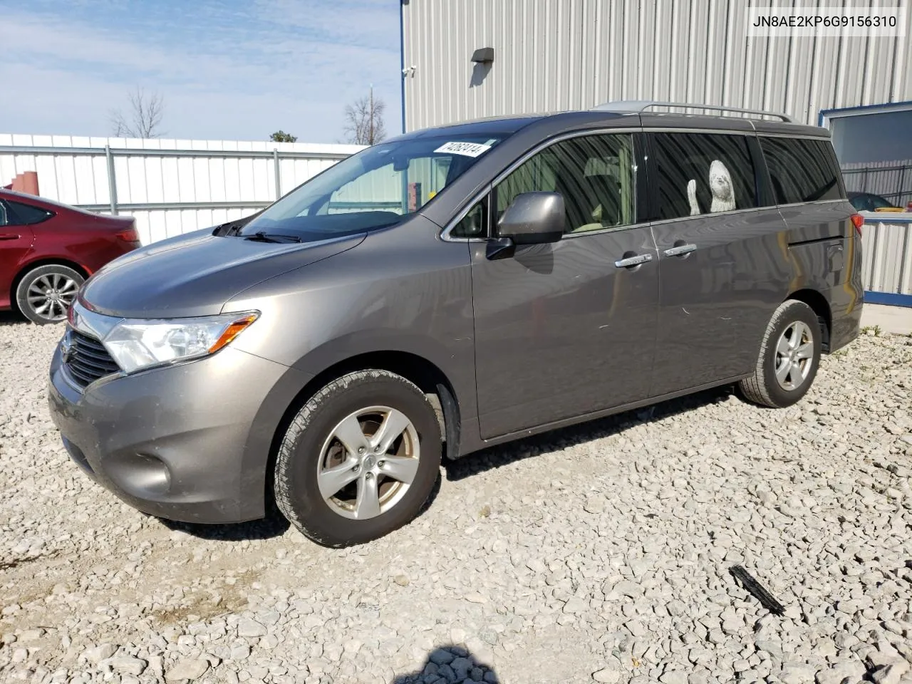 2016 Nissan Quest S VIN: JN8AE2KP6G9156310 Lot: 74262414