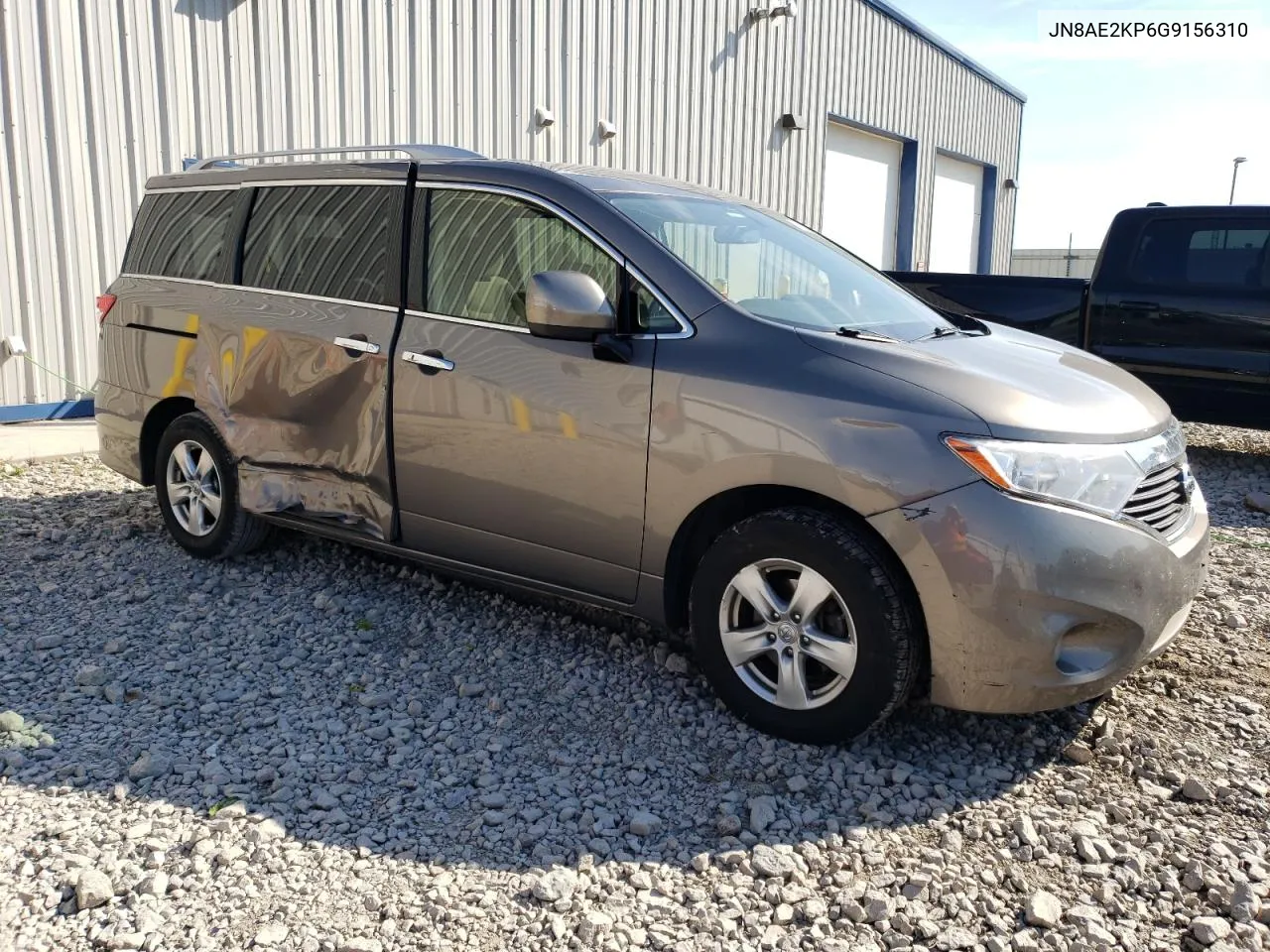 2016 Nissan Quest S VIN: JN8AE2KP6G9156310 Lot: 74262414