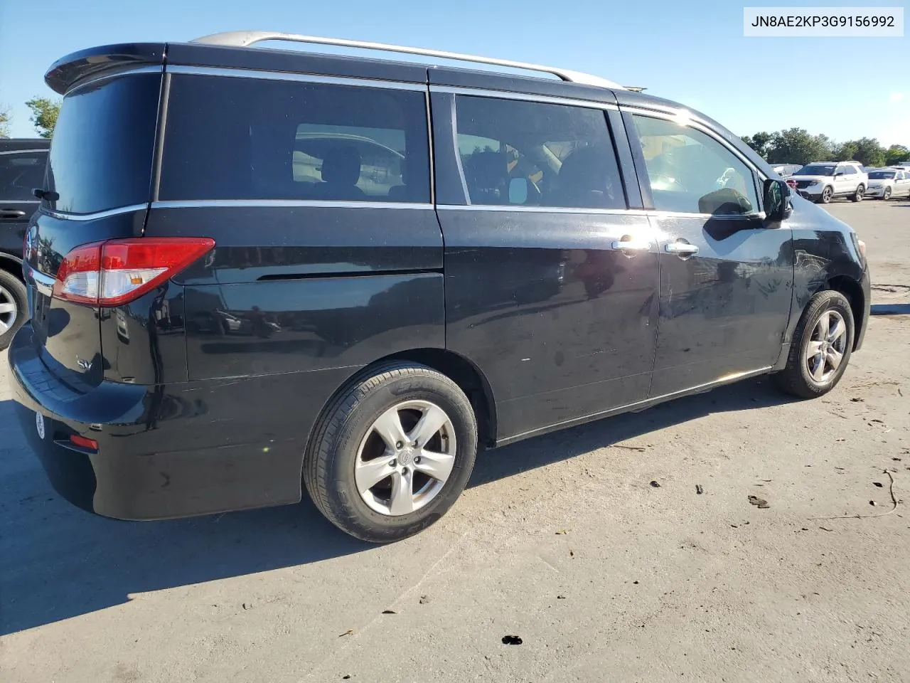 2016 Nissan Quest S VIN: JN8AE2KP3G9156992 Lot: 74518054