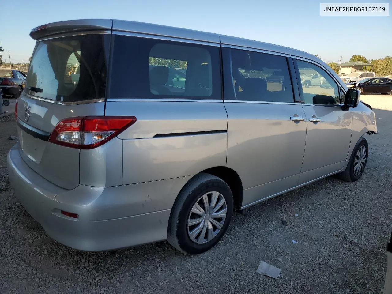 2016 Nissan Quest S VIN: JN8AE2KP8G9157149 Lot: 77324244