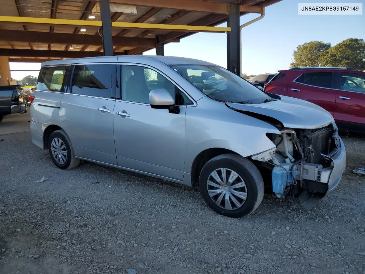 2016 Nissan Quest S VIN: JN8AE2KP8G9157149 Lot: 77324244