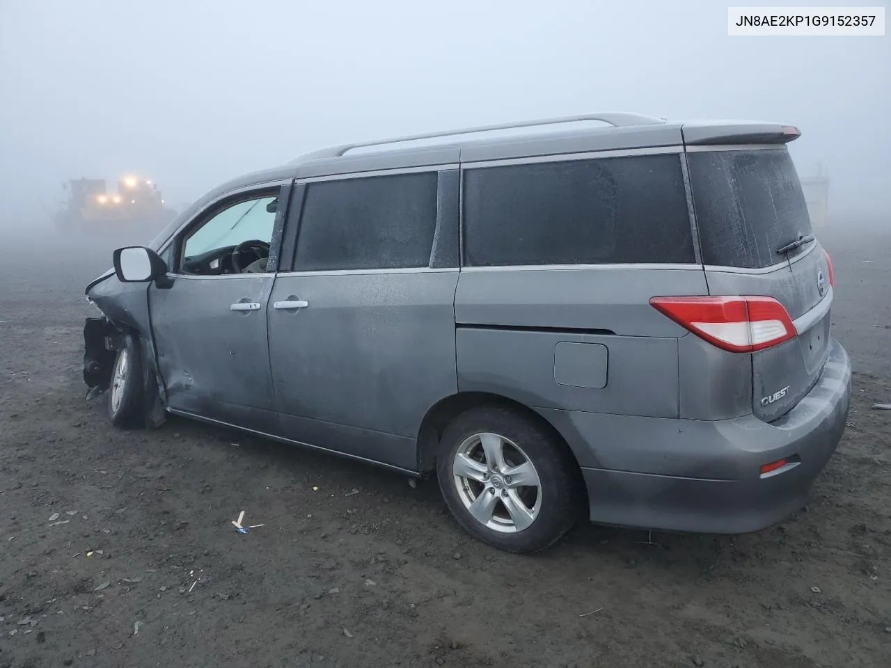 2016 Nissan Quest S VIN: JN8AE2KP1G9152357 Lot: 77412494