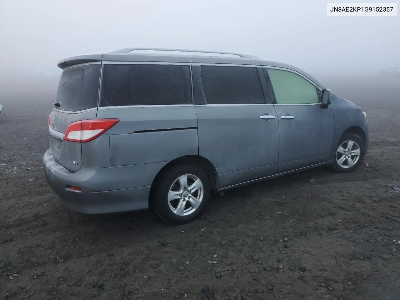 2016 Nissan Quest S VIN: JN8AE2KP1G9152357 Lot: 77412494