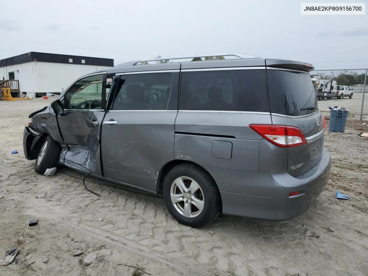 2016 Nissan Quest S VIN: JN8AE2KP8G9156700 Lot: 78979324