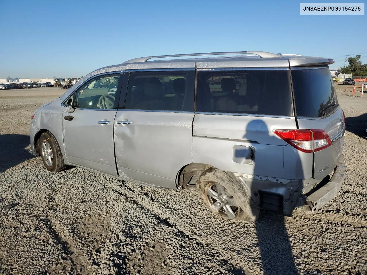 2016 Nissan Quest S VIN: JN8AE2KP0G9154276 Lot: 79127744