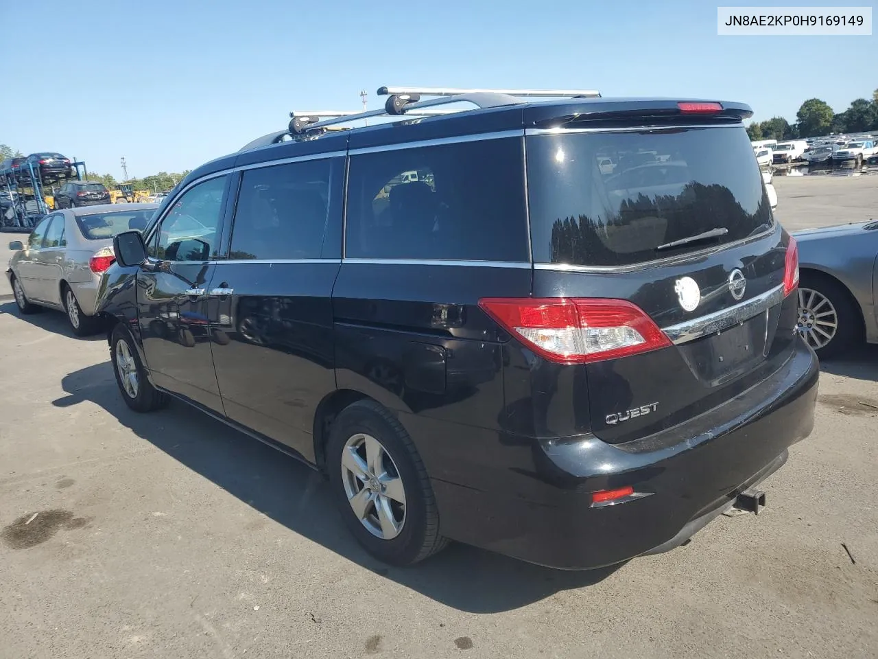 2017 Nissan Quest S VIN: JN8AE2KP0H9169149 Lot: 71427504