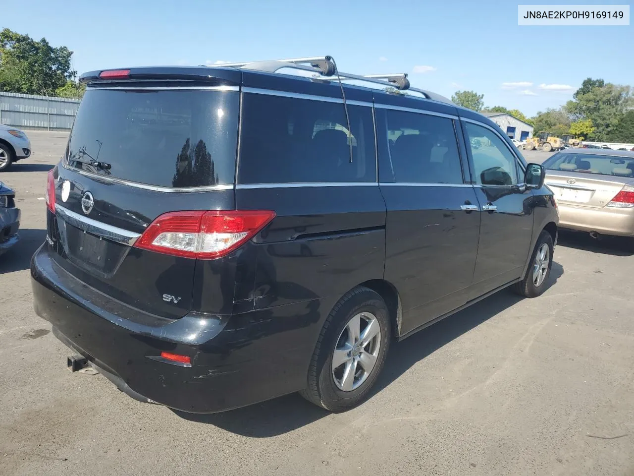 2017 Nissan Quest S VIN: JN8AE2KP0H9169149 Lot: 71427504