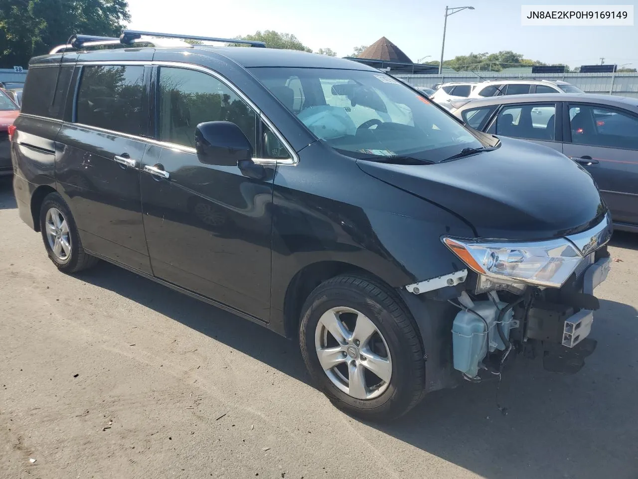 2017 Nissan Quest S VIN: JN8AE2KP0H9169149 Lot: 71427504