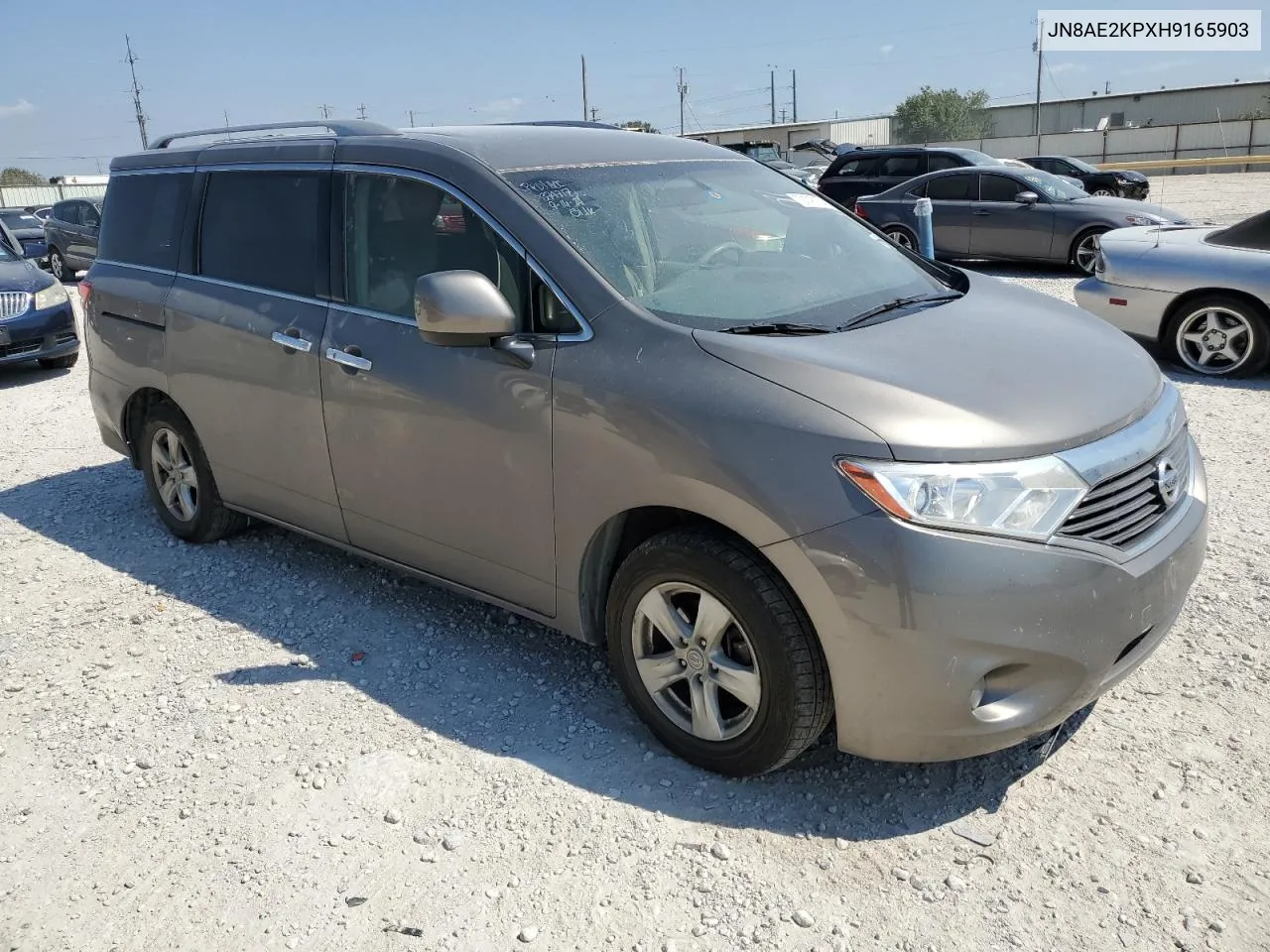 2017 Nissan Quest S VIN: JN8AE2KPXH9165903 Lot: 72145154