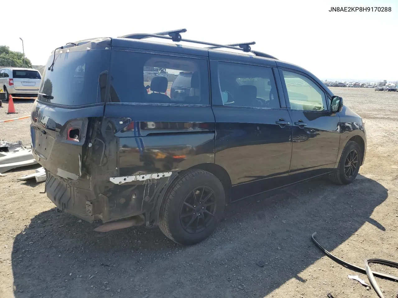 2017 Nissan Quest S VIN: JN8AE2KP8H9170288 Lot: 72597264