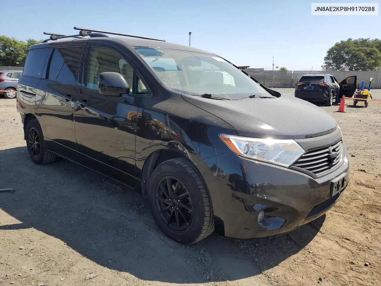 JN8AE2KP8H9170288 2017 Nissan Quest S