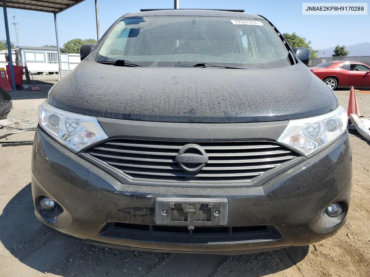 2017 Nissan Quest S VIN: JN8AE2KP8H9170288 Lot: 72597264