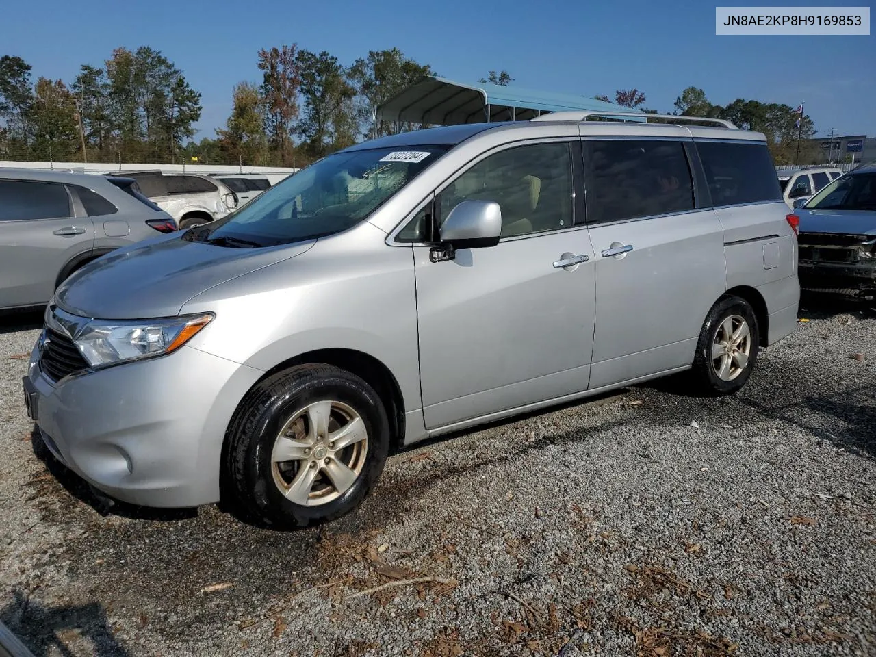 2017 Nissan Quest S VIN: JN8AE2KP8H9169853 Lot: 73227264