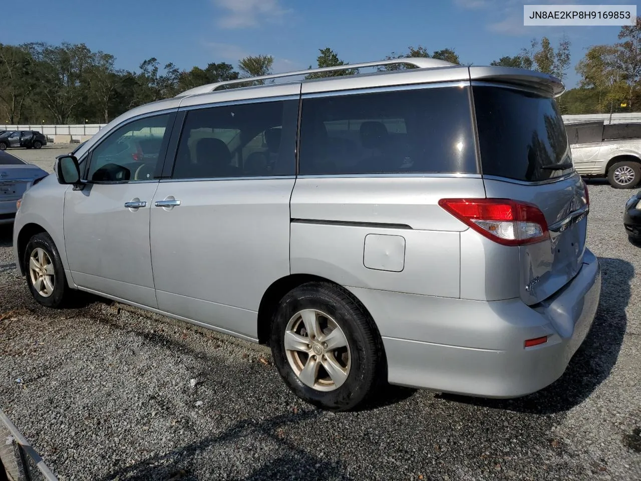 2017 Nissan Quest S VIN: JN8AE2KP8H9169853 Lot: 73227264