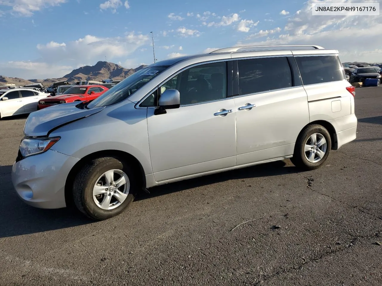 2017 Nissan Quest S VIN: JN8AE2KP4H9167176 Lot: 74127444