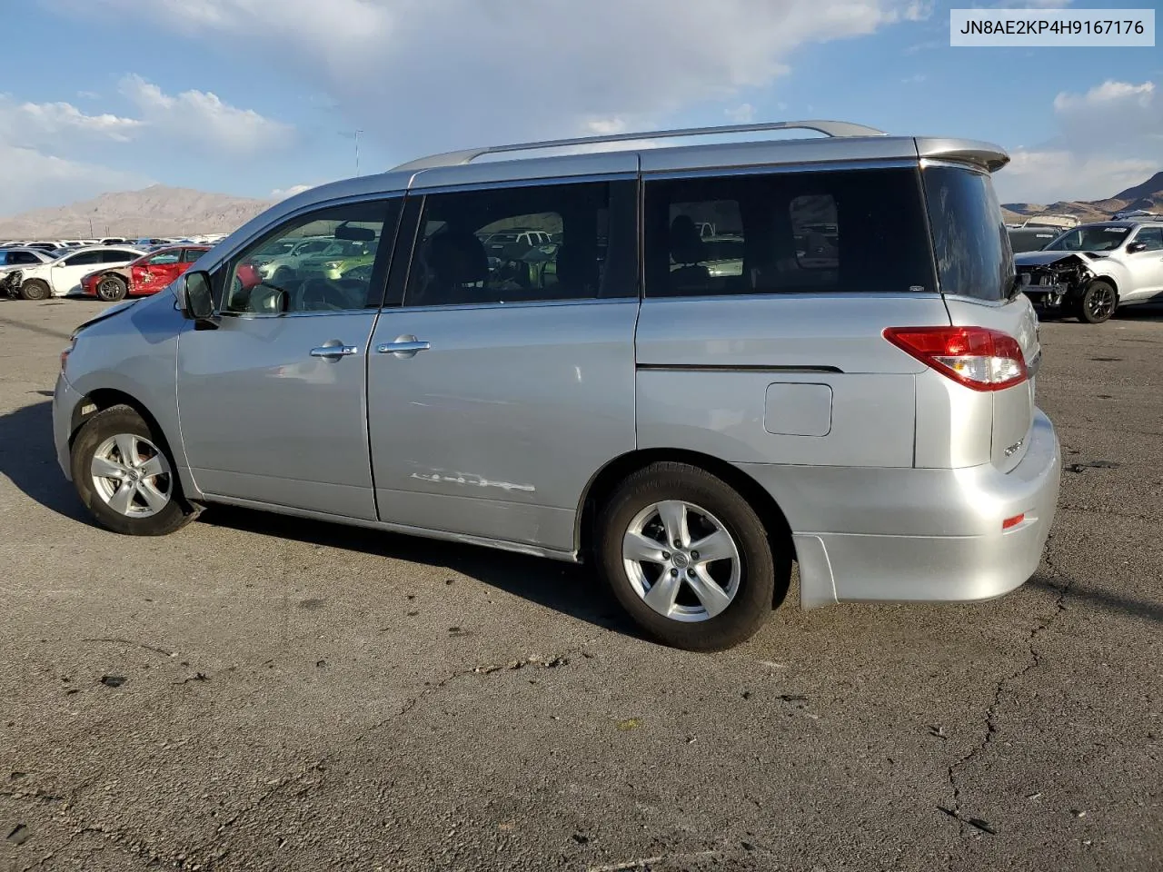 2017 Nissan Quest S VIN: JN8AE2KP4H9167176 Lot: 74127444