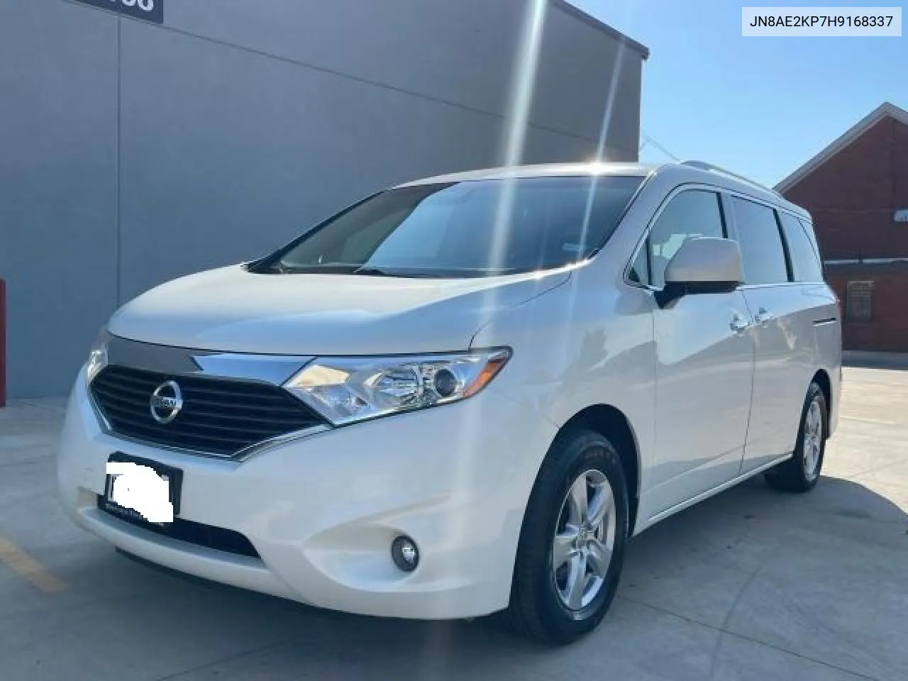 JN8AE2KP7H9168337 2017 Nissan Quest S