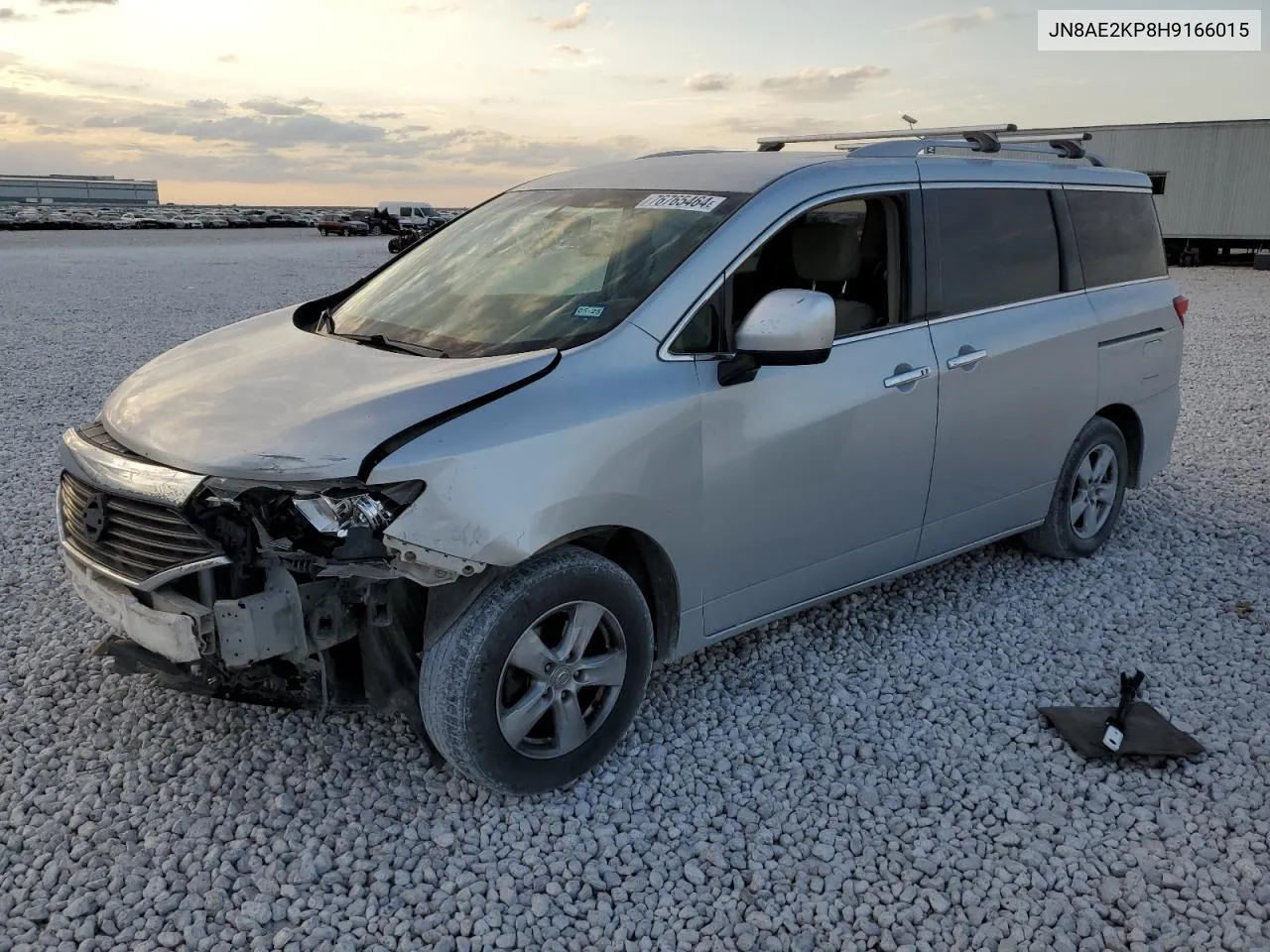 2017 Nissan Quest S VIN: JN8AE2KP8H9166015 Lot: 76765464