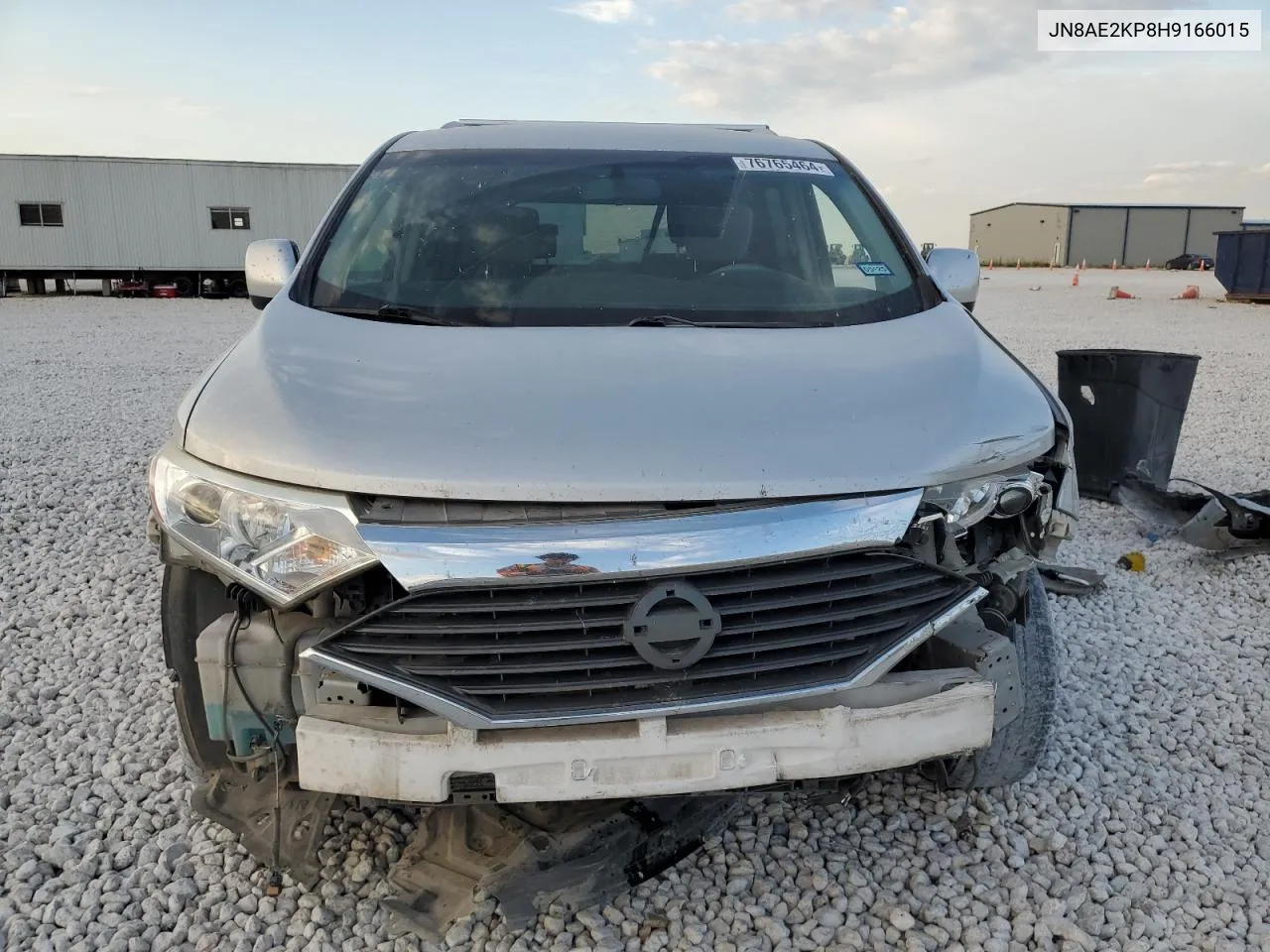 2017 Nissan Quest S VIN: JN8AE2KP8H9166015 Lot: 76765464