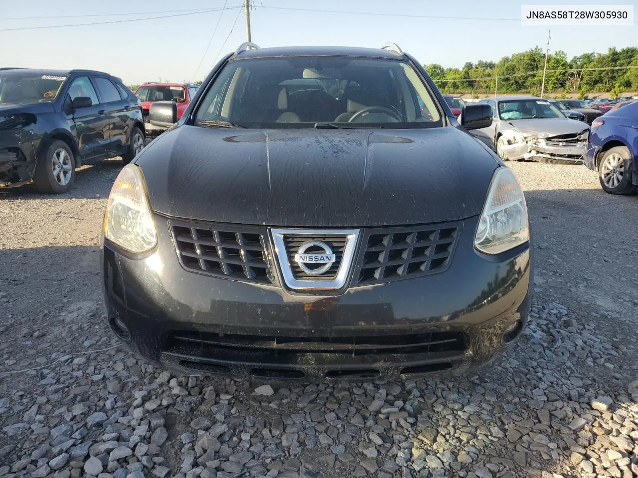 JN8AS58T28W305930 2008 Nissan Rogue S