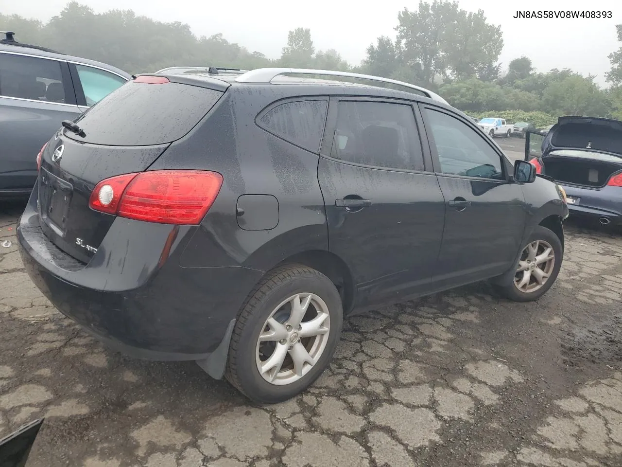 JN8AS58V08W408393 2008 Nissan Rogue S