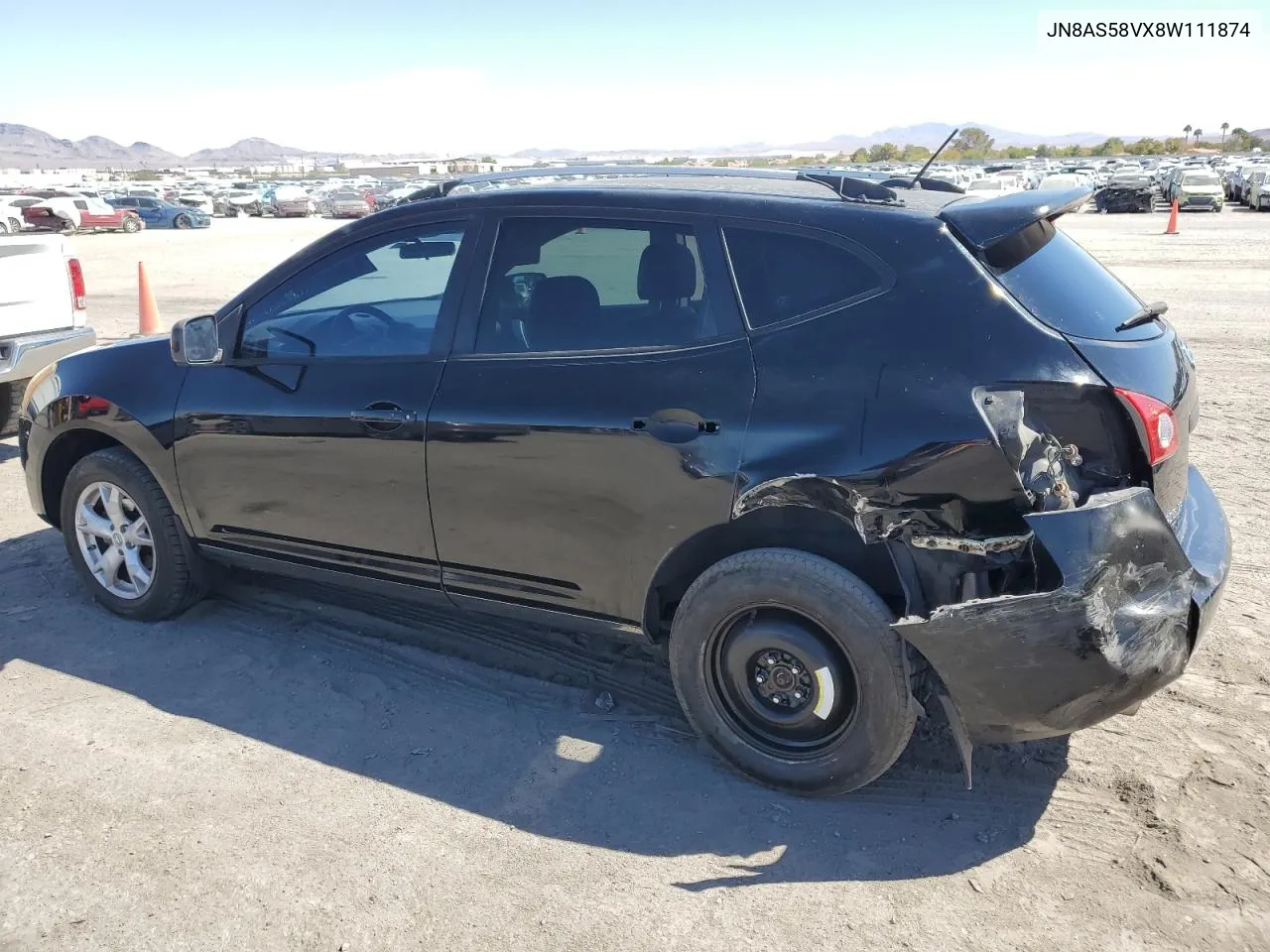 2008 Nissan Rogue S VIN: JN8AS58VX8W111874 Lot: 71647734