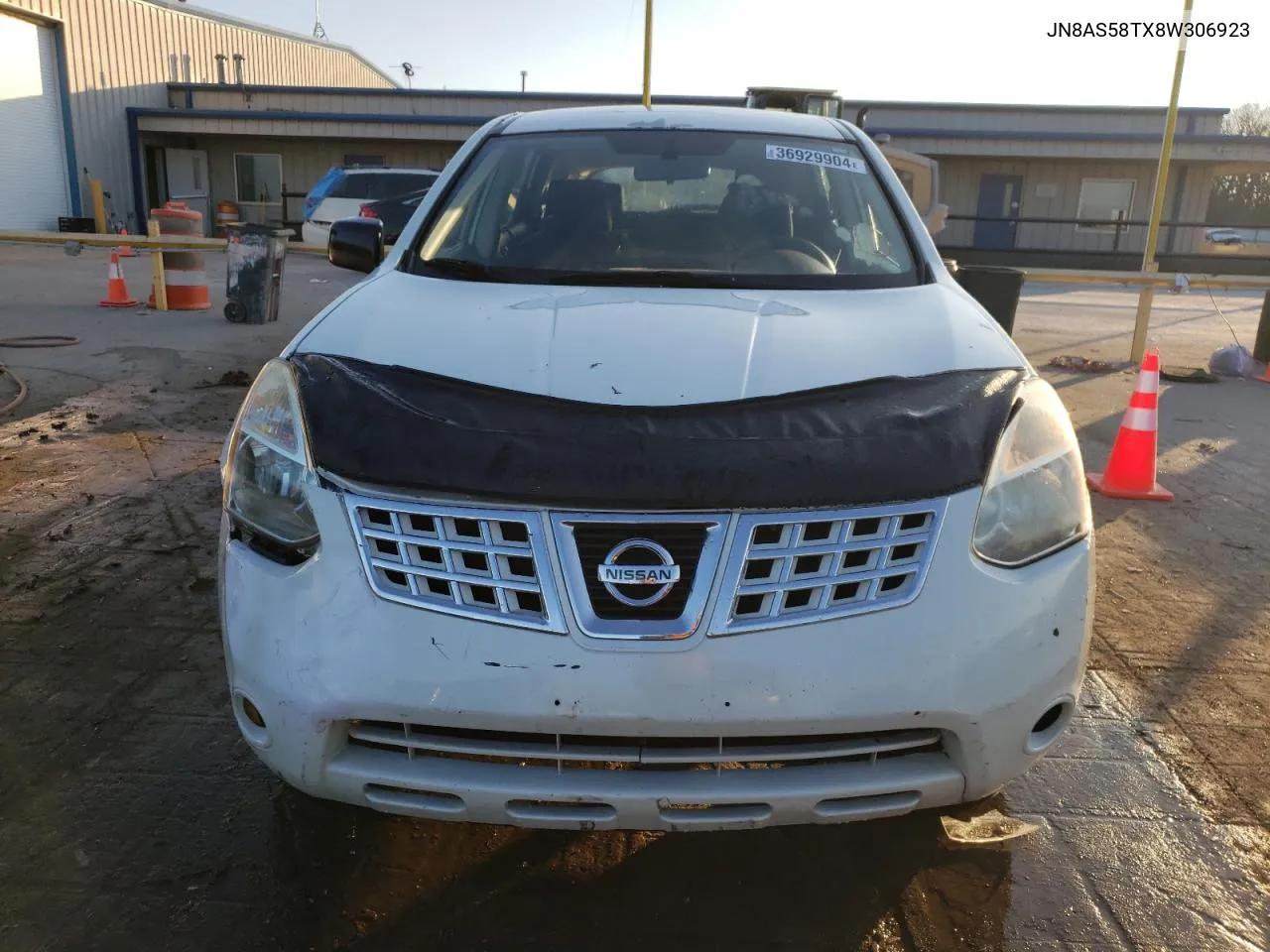 2008 Nissan Rogue S VIN: JN8AS58TX8W306923 Lot: 72066684