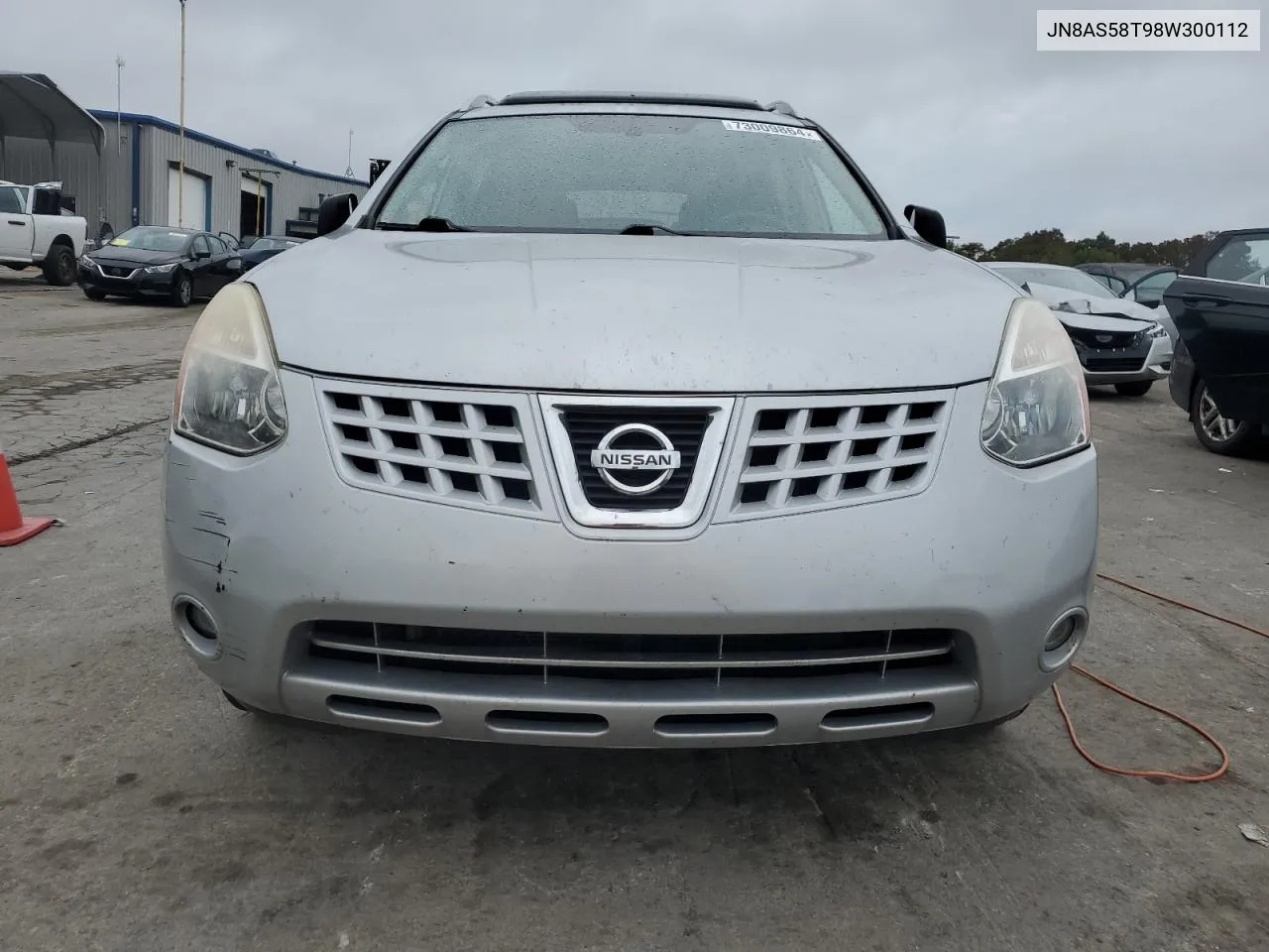 JN8AS58T98W300112 2008 Nissan Rogue S