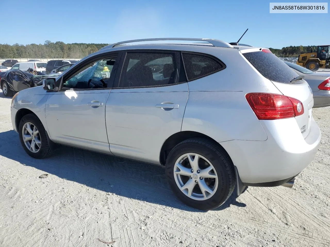 2008 Nissan Rogue S VIN: JN8AS58T68W301816 Lot: 75818494