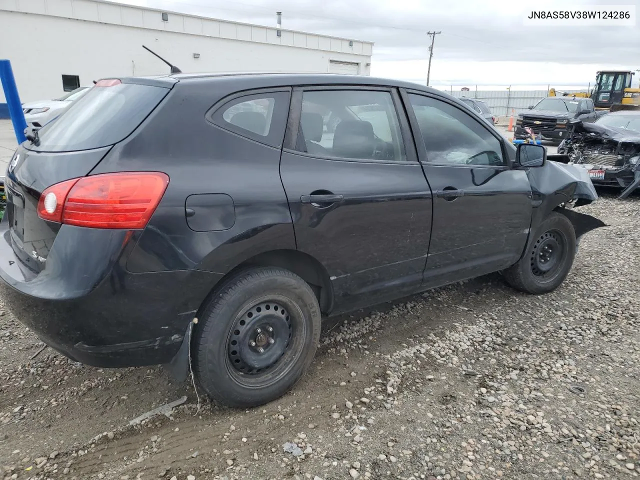 2008 Nissan Rogue S VIN: JN8AS58V38W124286 Lot: 78525204