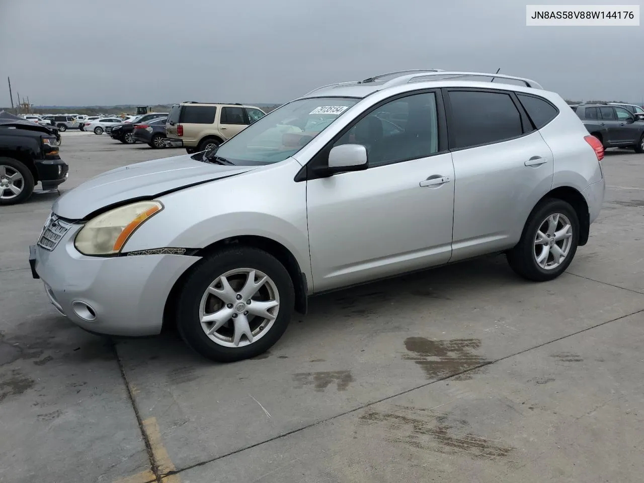 2008 Nissan Rogue S VIN: JN8AS58V88W144176 Lot: 79135154