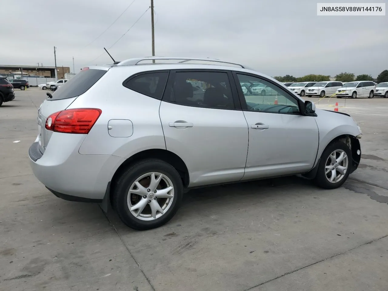 2008 Nissan Rogue S VIN: JN8AS58V88W144176 Lot: 79135154