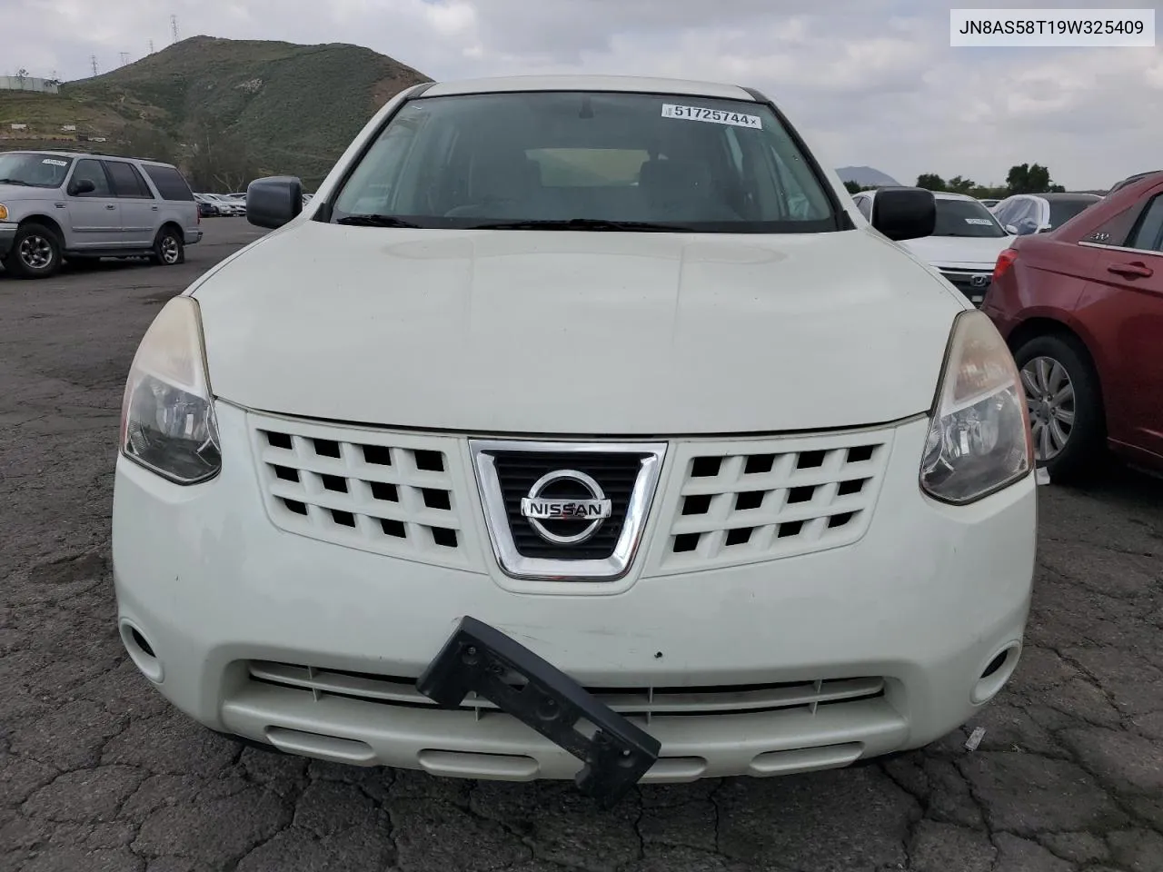 2009 Nissan Rogue S VIN: JN8AS58T19W325409 Lot: 51725744